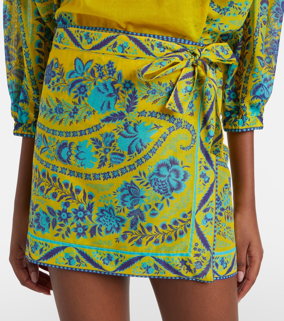 Floral cotton beach cover-up | Etro