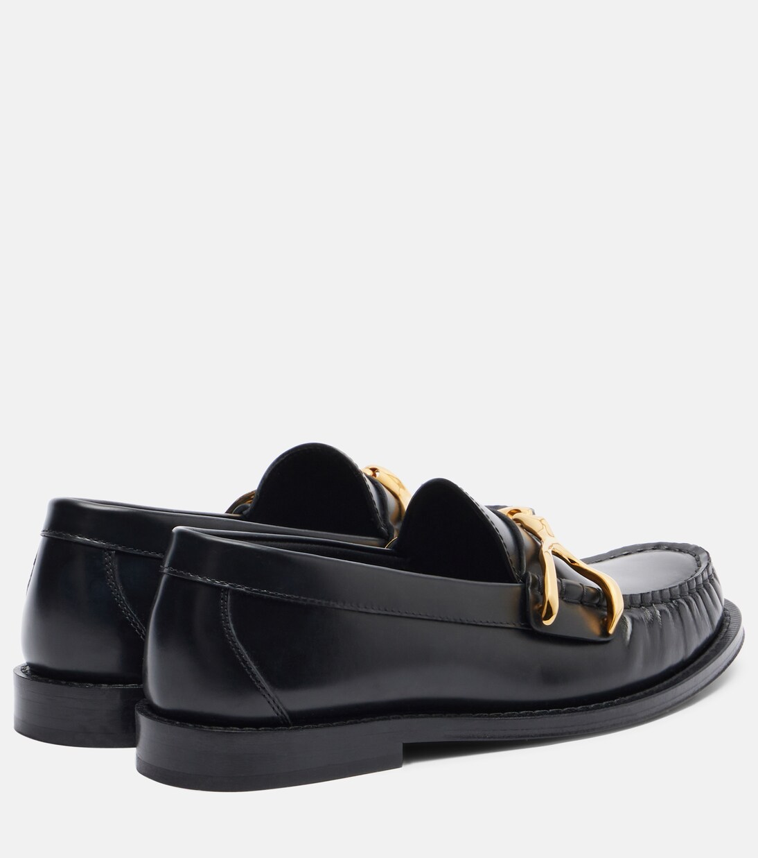 Wishbone leather loafers | McQueen