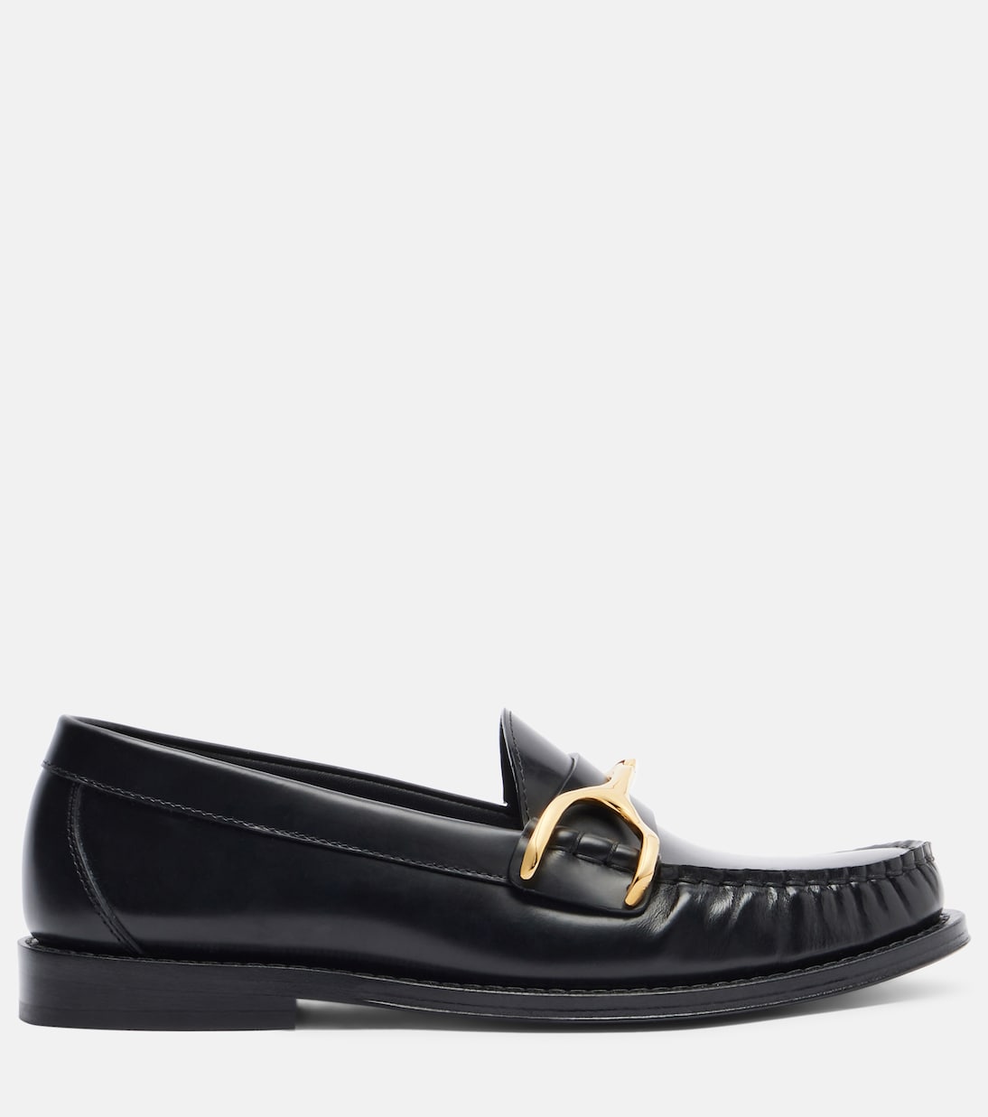 Wishbone leather loafers | McQueen