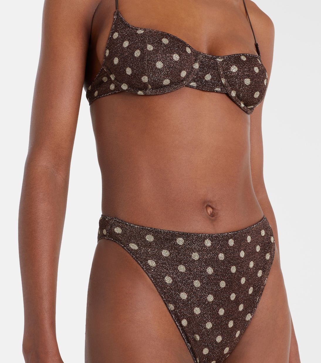 Lumière polka-dot bikini | Oséree