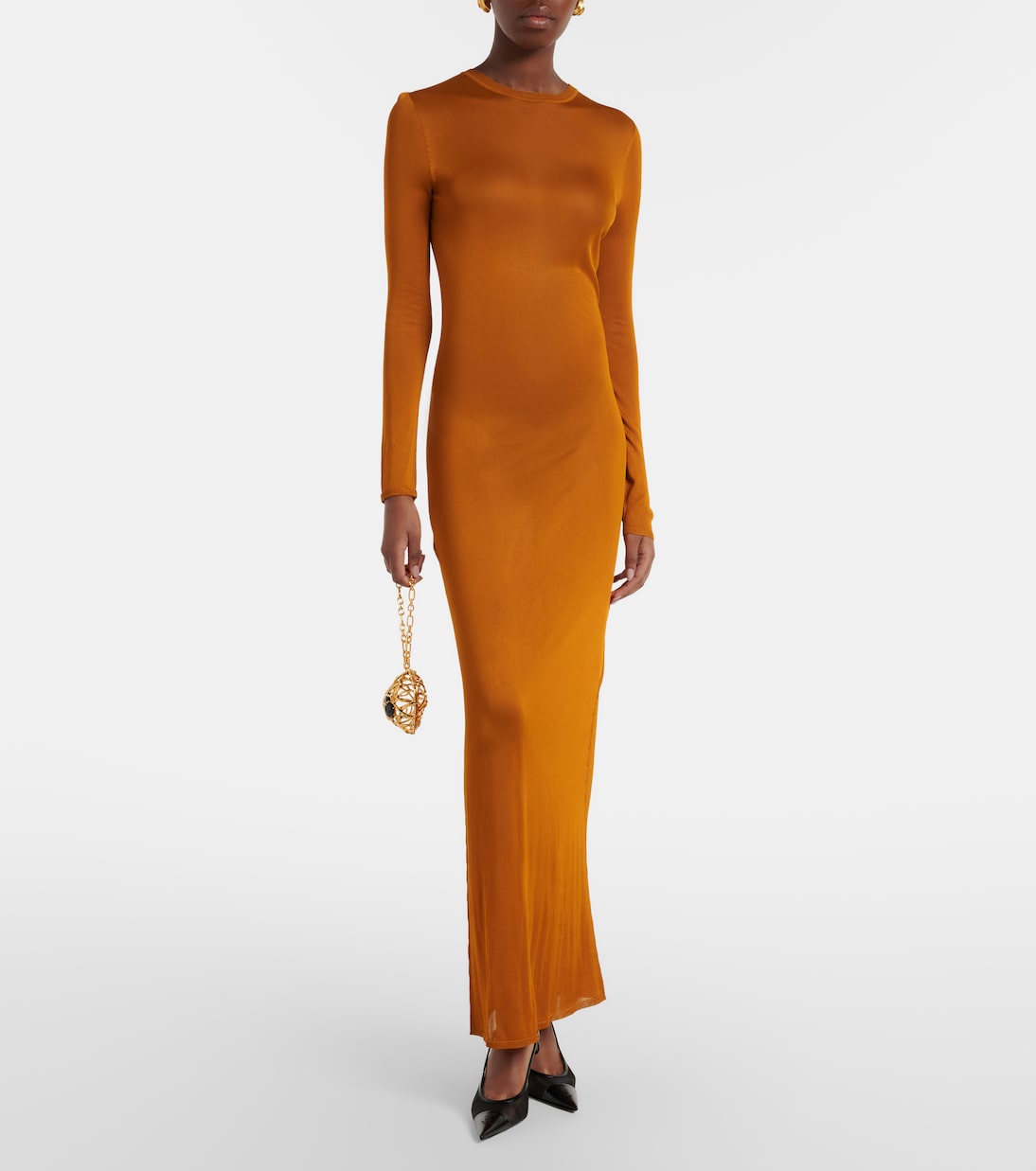 Heart embellished clutch | Saint Laurent