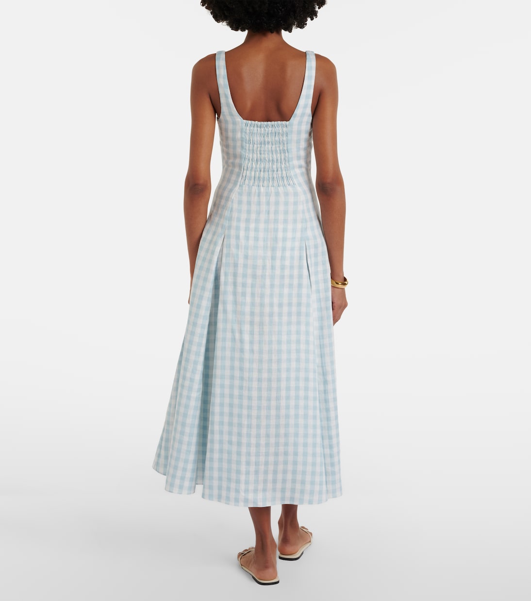 Midikleid Adalee aus Leinen | Faithfull