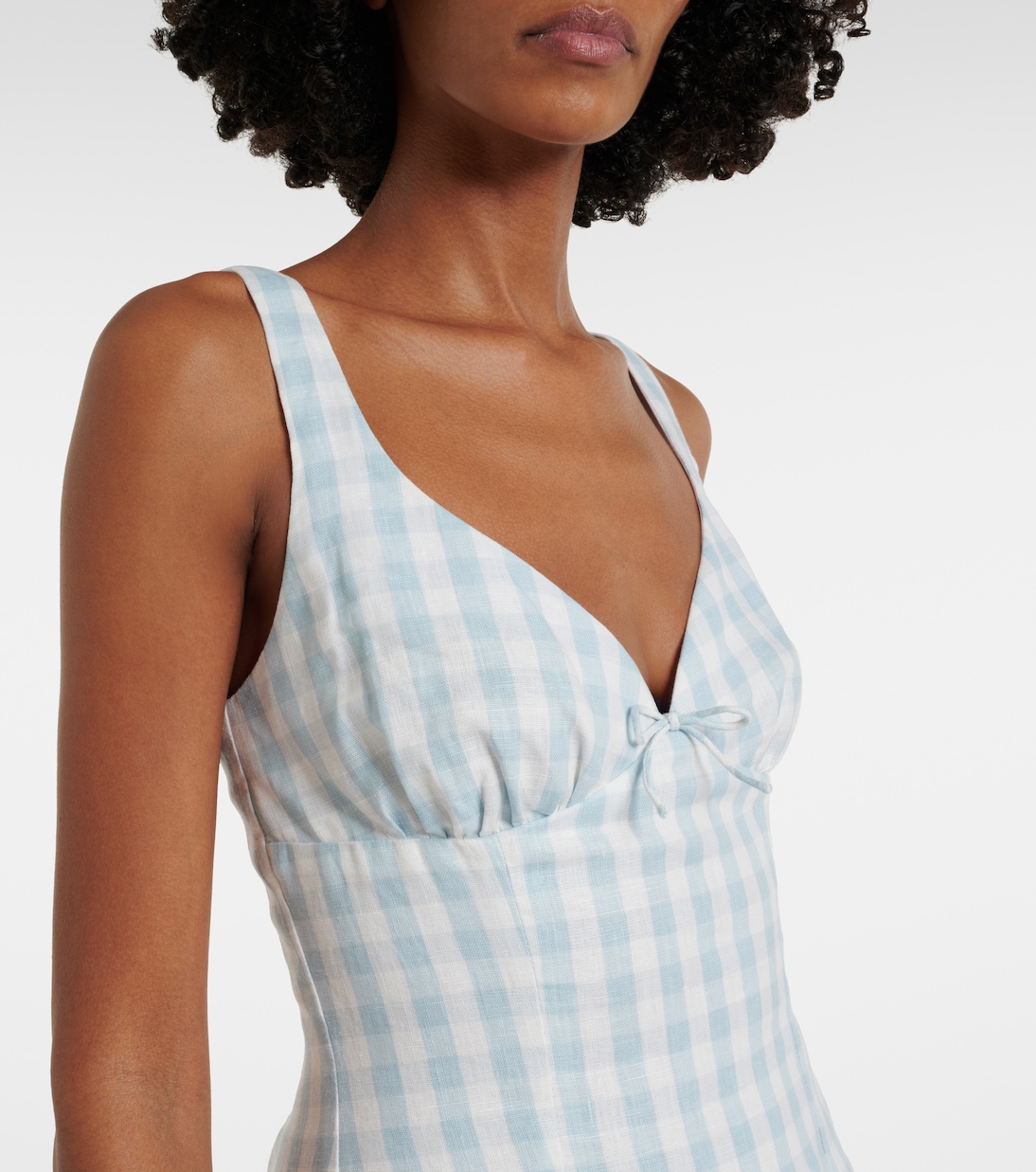 Midikleid Adalee aus Leinen | Faithfull