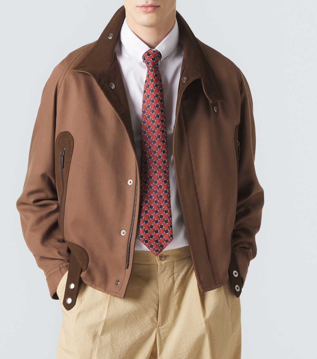 Archivio silk jacquard tie | Giorgio Armani