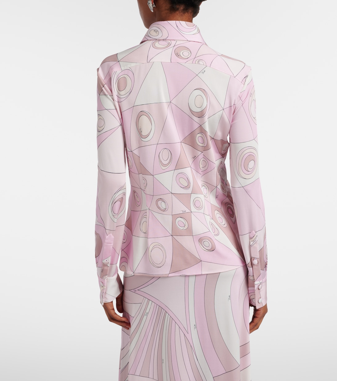Occhi satin jersey shirt | Pucci
