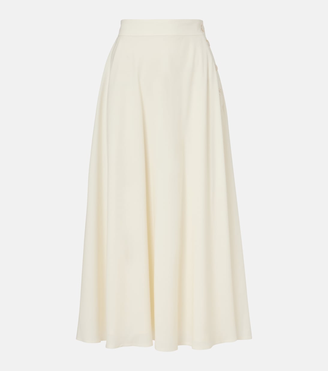 Kenzie wool-blend midi skirt | Ralph Lauren Collection