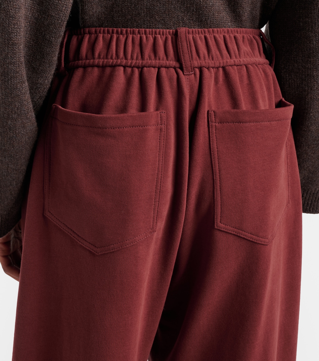Cotton jersey sweatpants | Brunello Cucinelli