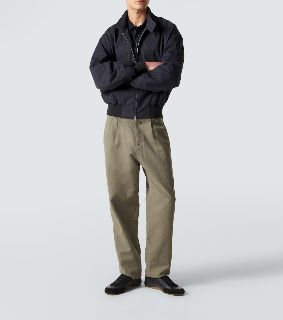 Knight Runner leather sneakers | Burberry