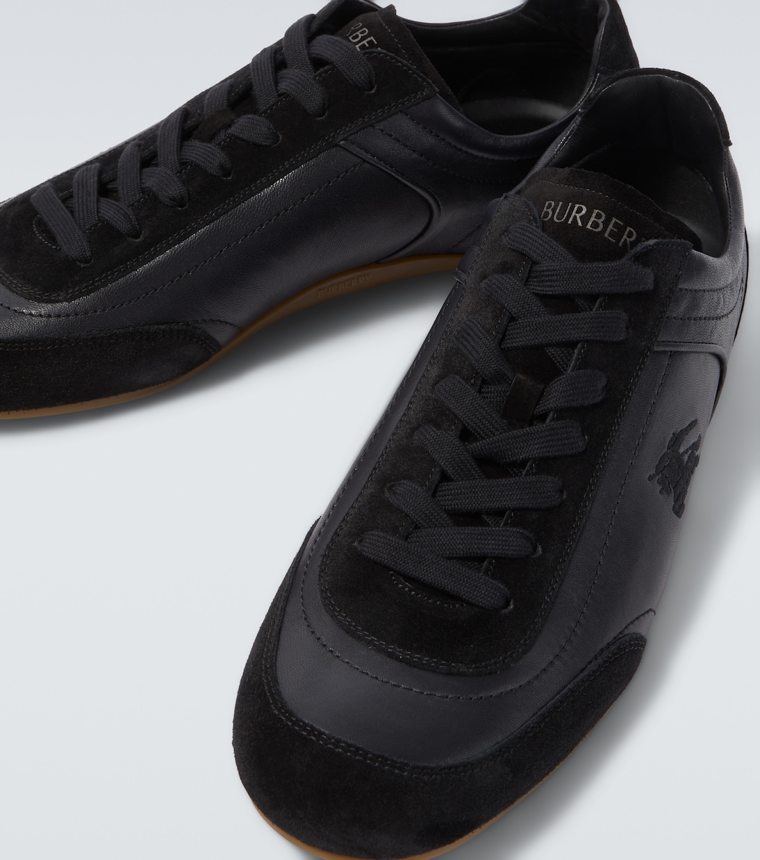 Knight Runner leather sneakers | Burberry