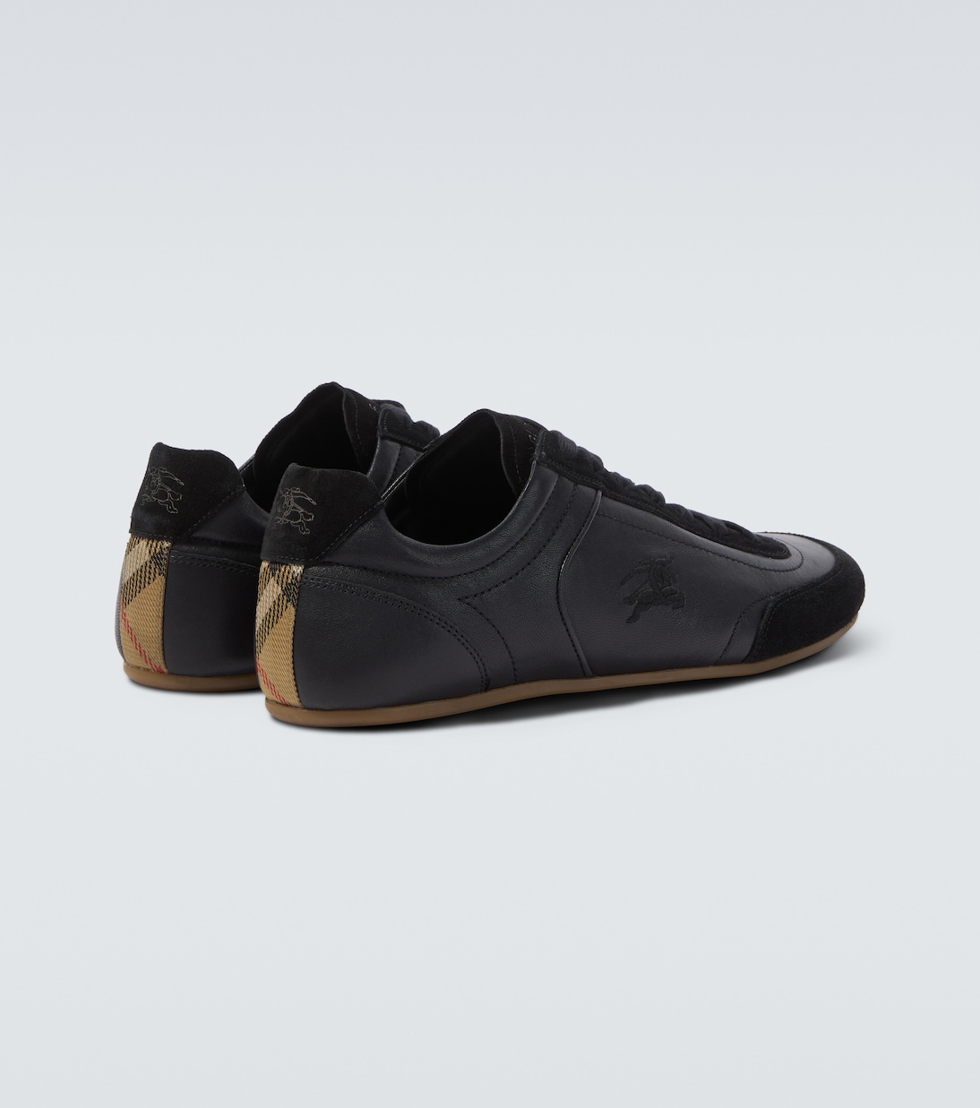 Knight Runner leather sneakers | Burberry
