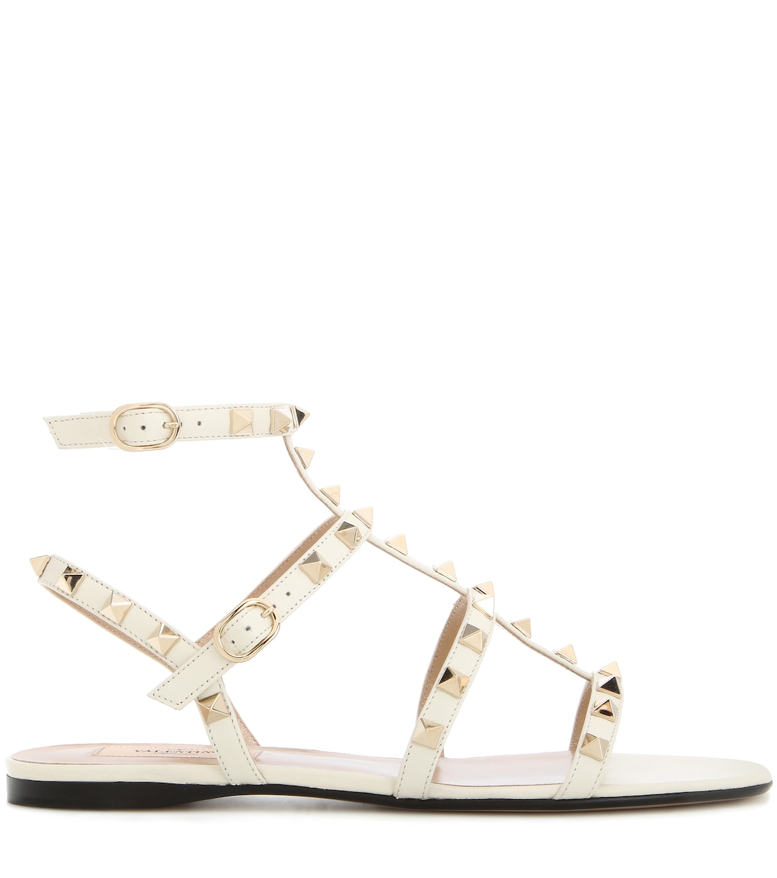Rockstud leather sandals | Valentino Garavani