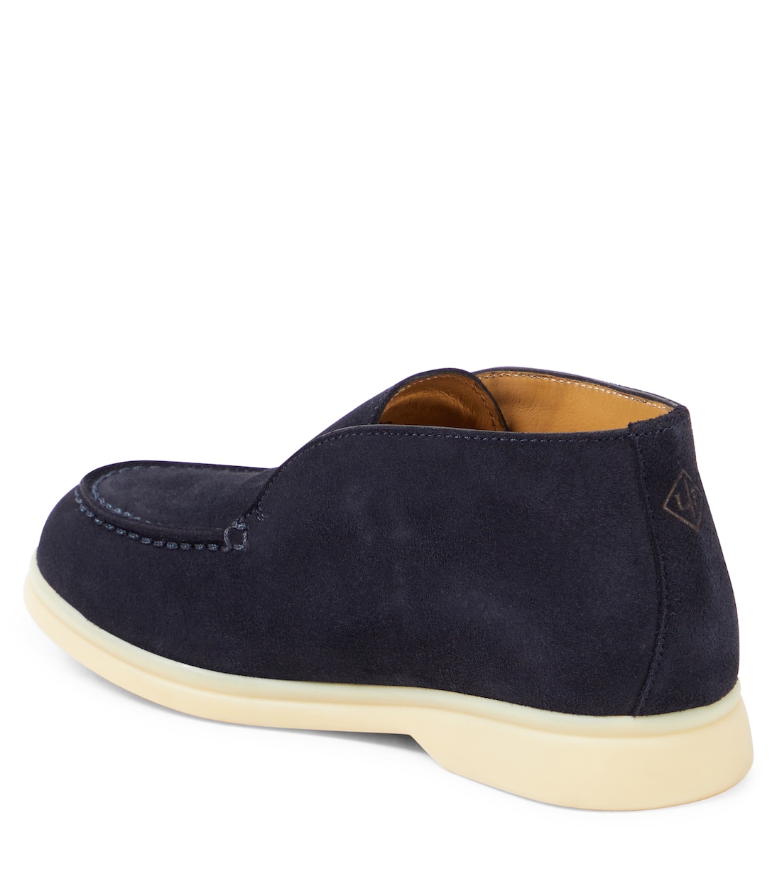 Ankle Boots Open Walk aus Veloursleder | Loro Piana Kids