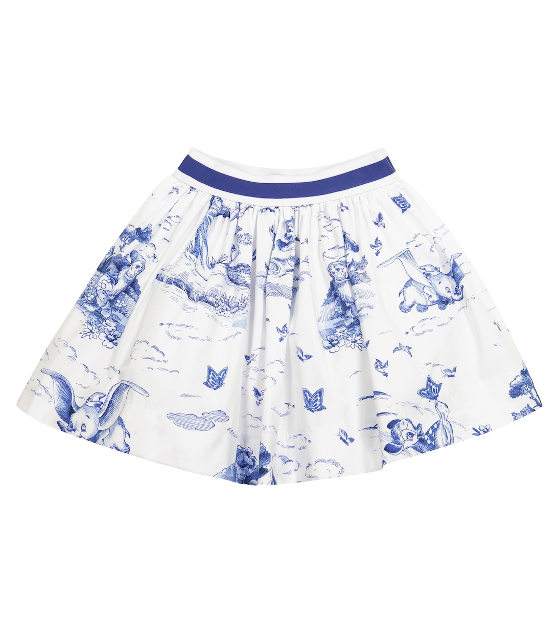 x Disney® printed poplin skirt | Monnalisa