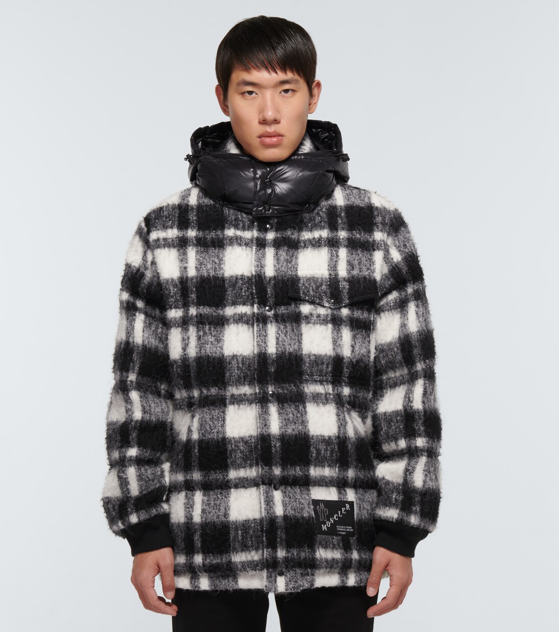 7 Moncler FRGMT Hiroshi Fujiwara checked jacket | Moncler Genius