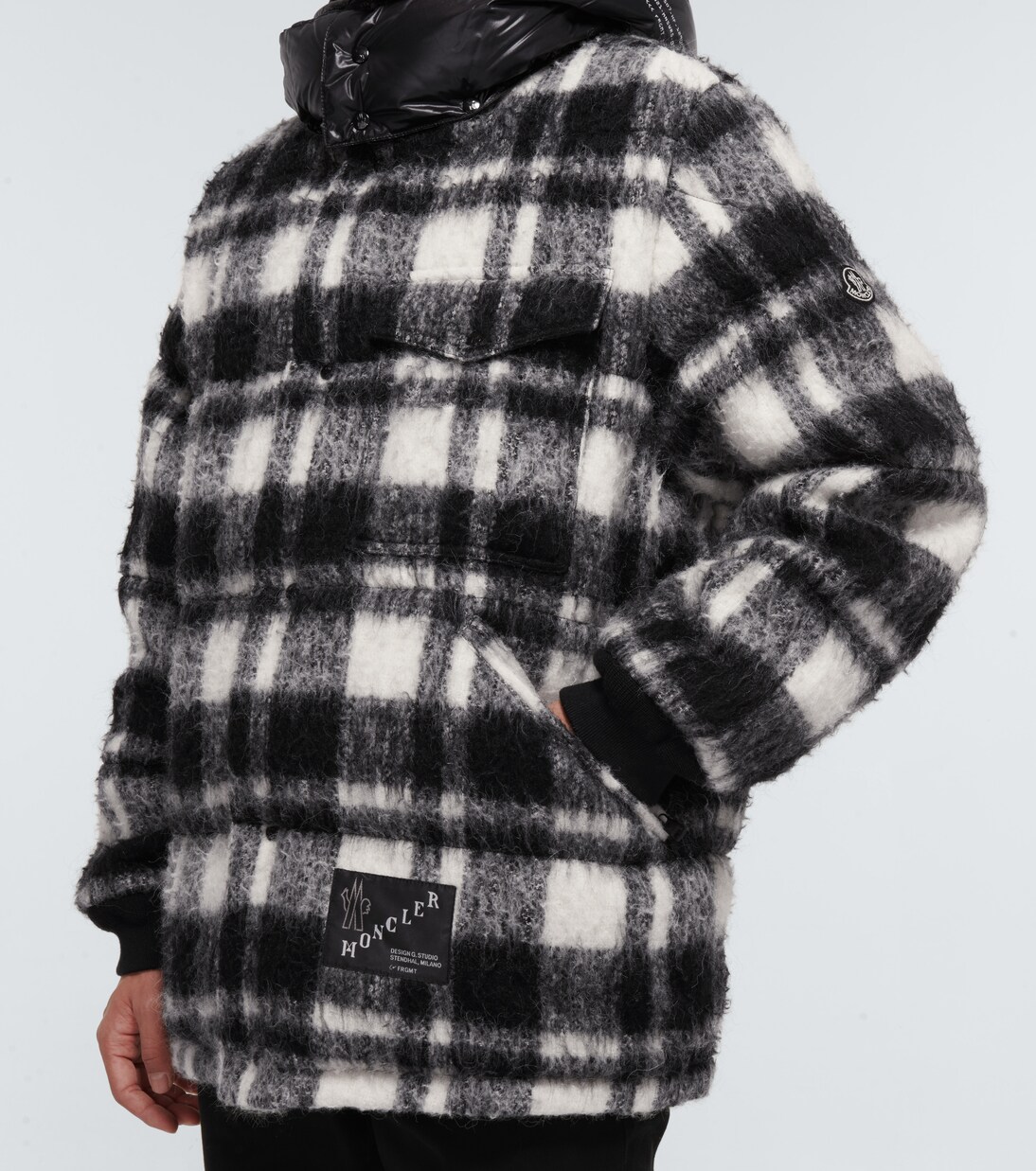 7 Moncler FRGMT Hiroshi Fujiwara checked jacket | Moncler Genius