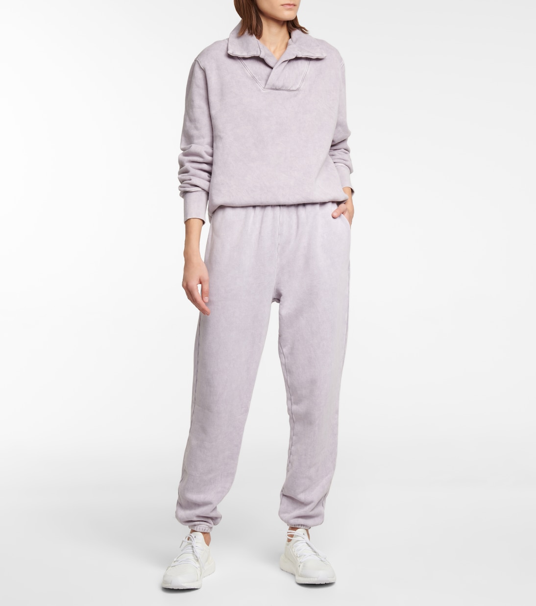 Jogginghose aus Baumwoll-Fleece | Les Tien
