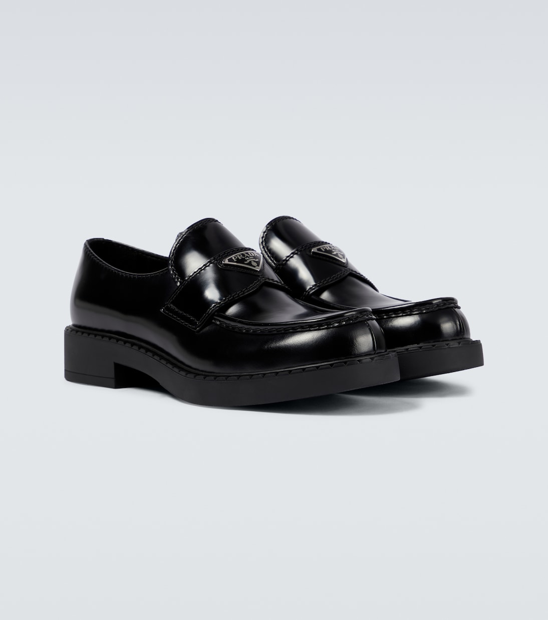 Loafers aus Leder | Prada