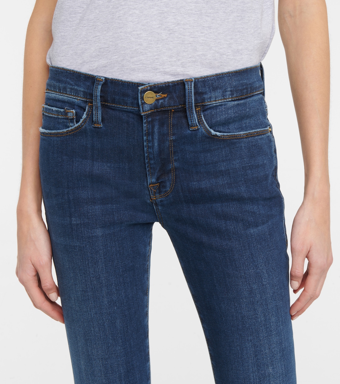 Mid-Rise Jeans Le Skinny de Jeanne | Frame