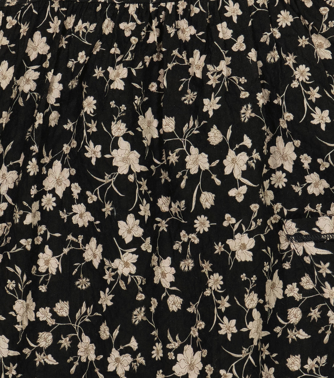 Baby Agave floral cotton dress | Caramel