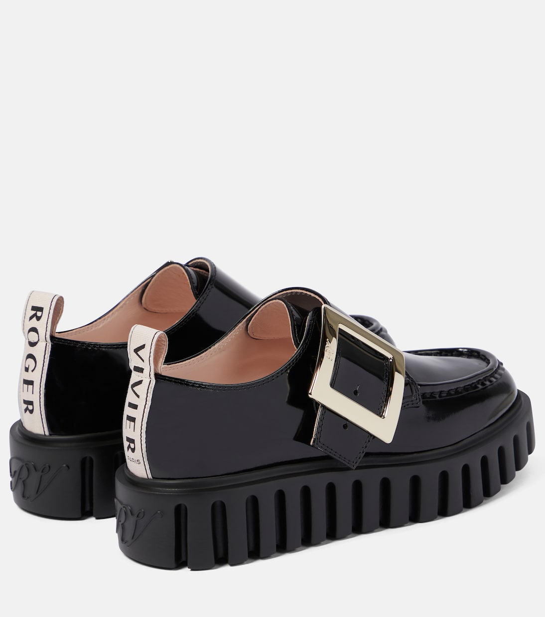Viv' Go-Thick patent leather platform loafers | Roger Vivier