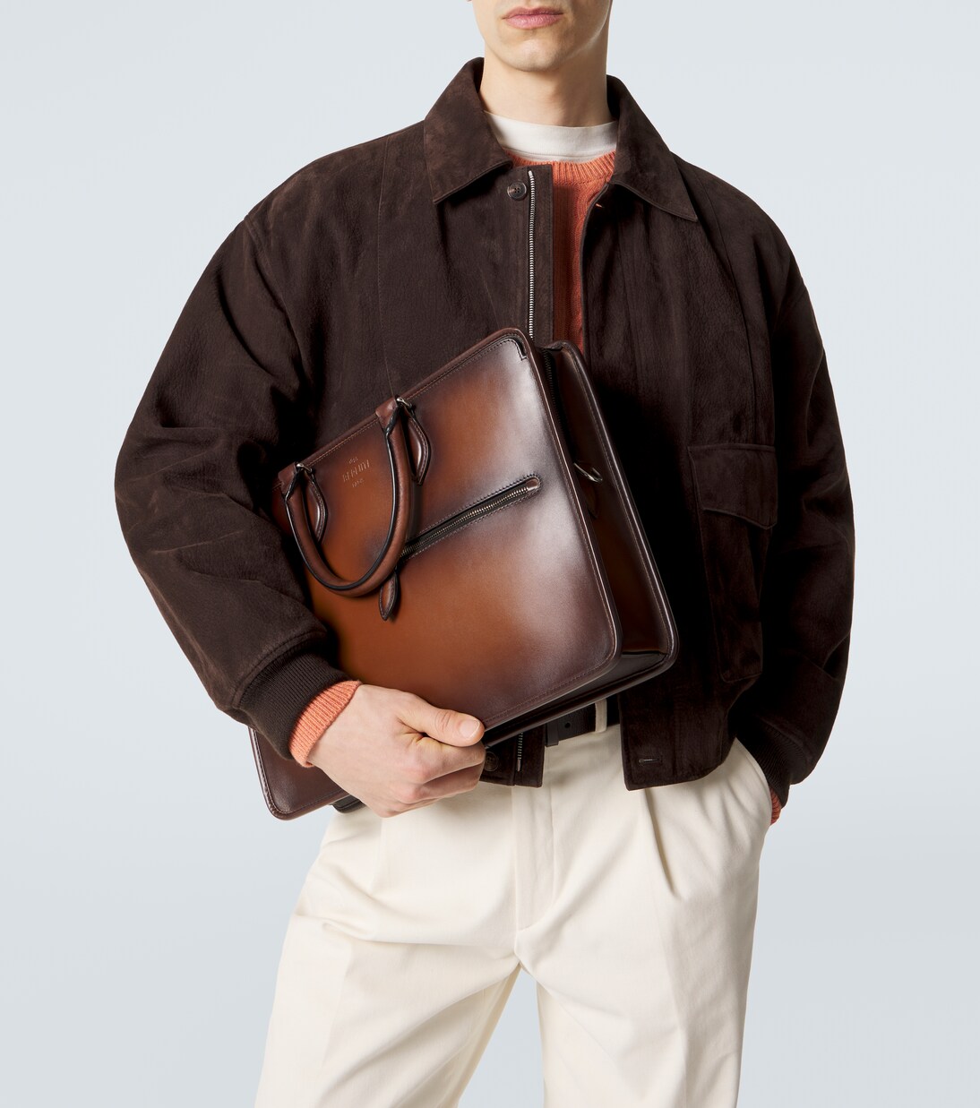 Un Jour leather briefcase | Berluti