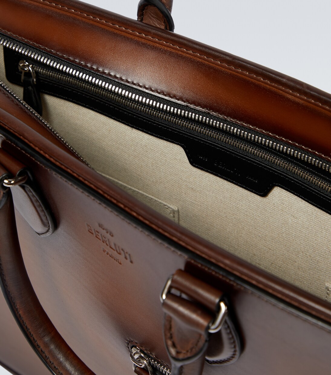 Un Jour leather briefcase | Berluti