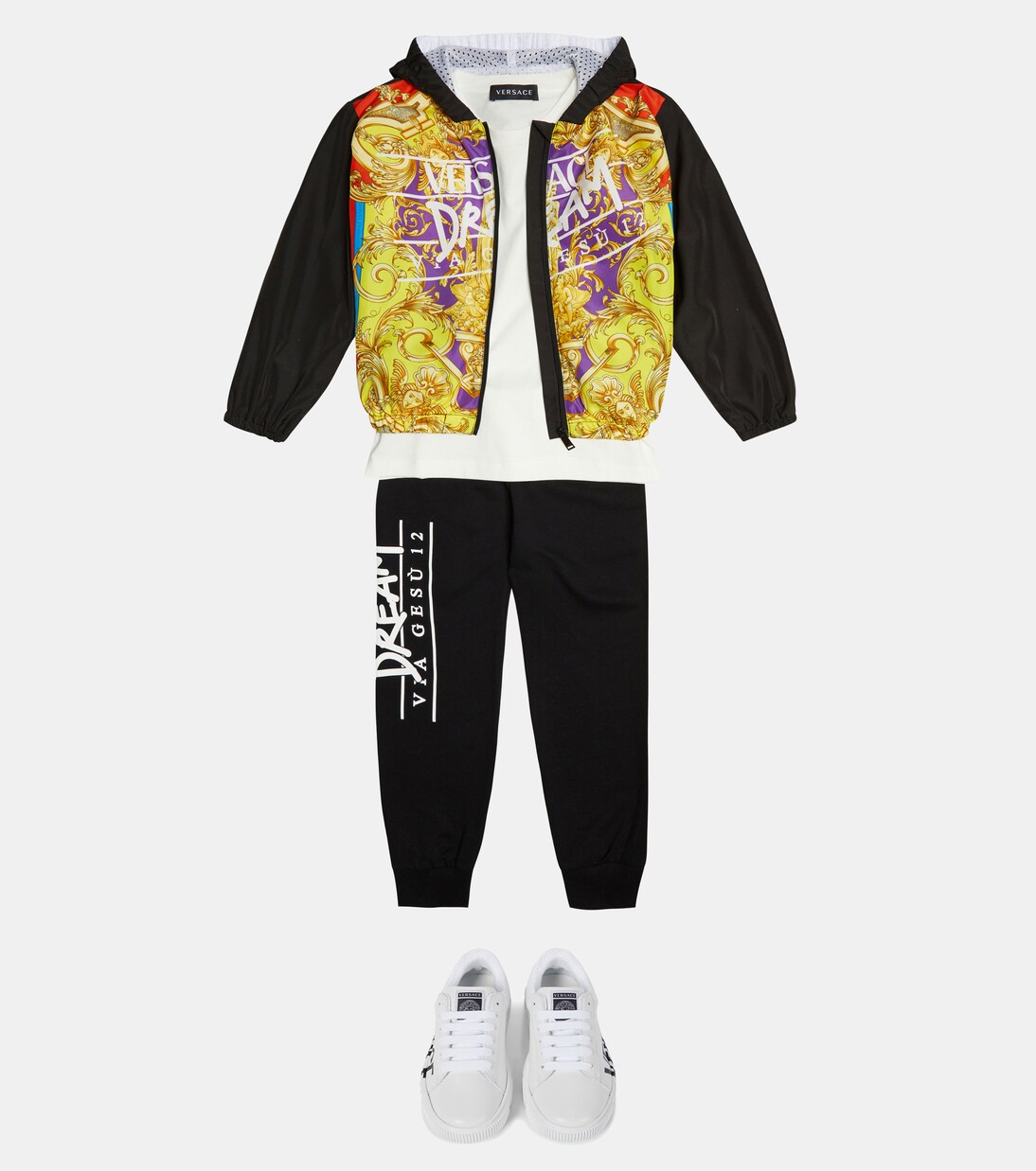 Printed jacket | Versace Kids