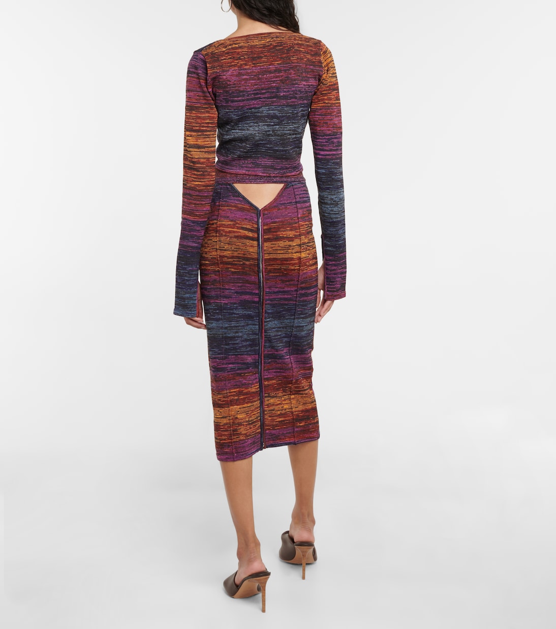 Midirock aus Strick | Rotate