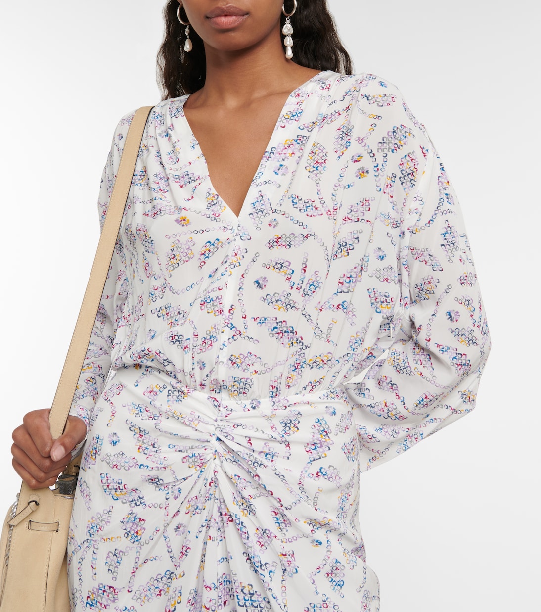 Abito midi Danalia in jersey con stampa | Marant Etoile