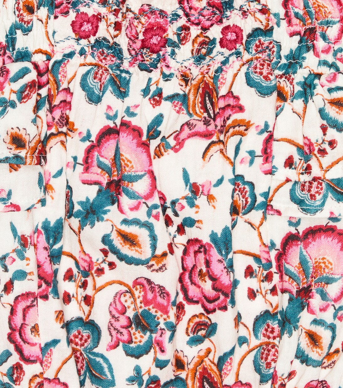 Baby Kumal floral cotton romper | Louise Misha