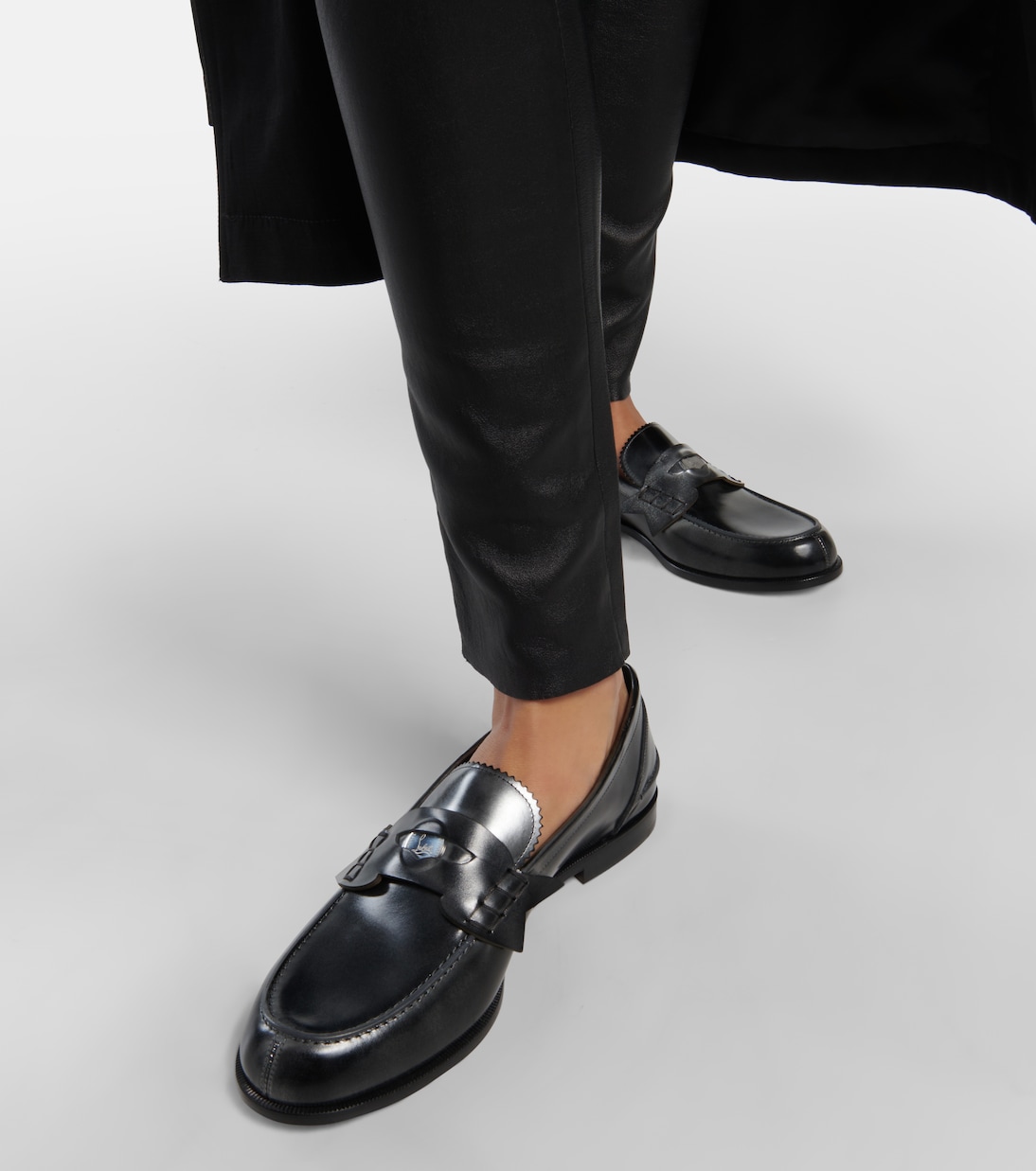 Penny leather loafers  | Christian Louboutin