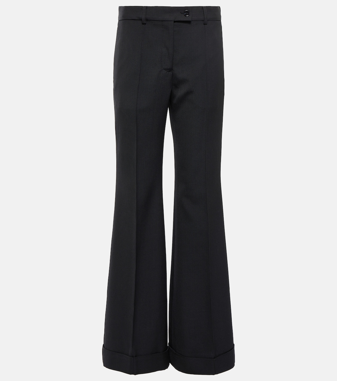 Wide-leg wool-blend pants | Acne Studios