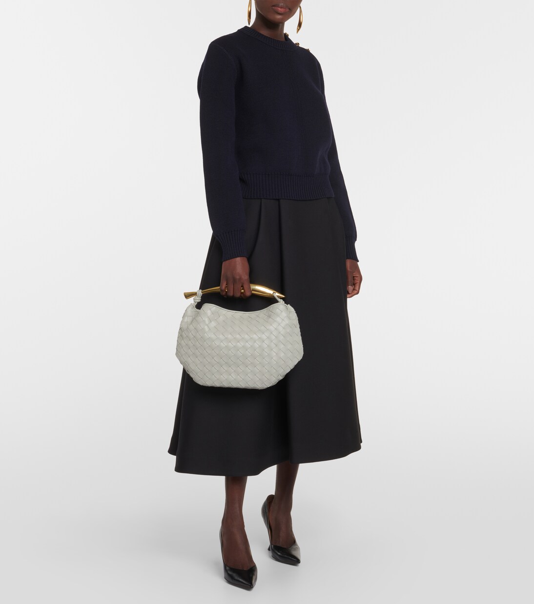 Sardine Intrecciato leather tote bag | Bottega Veneta