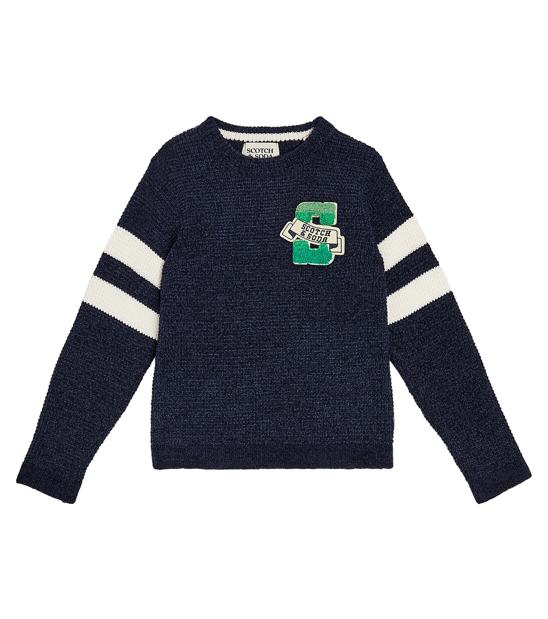 Appliqué chenille sweater | Scotch & Soda Kids