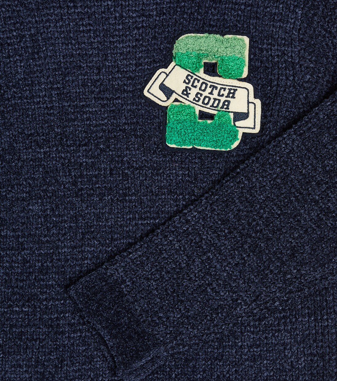 Appliqué chenille sweater | Scotch & Soda Kids