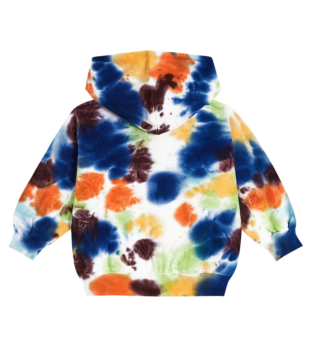 Sweat-shirt à capuche Mazz tie & dye en coton | Molo