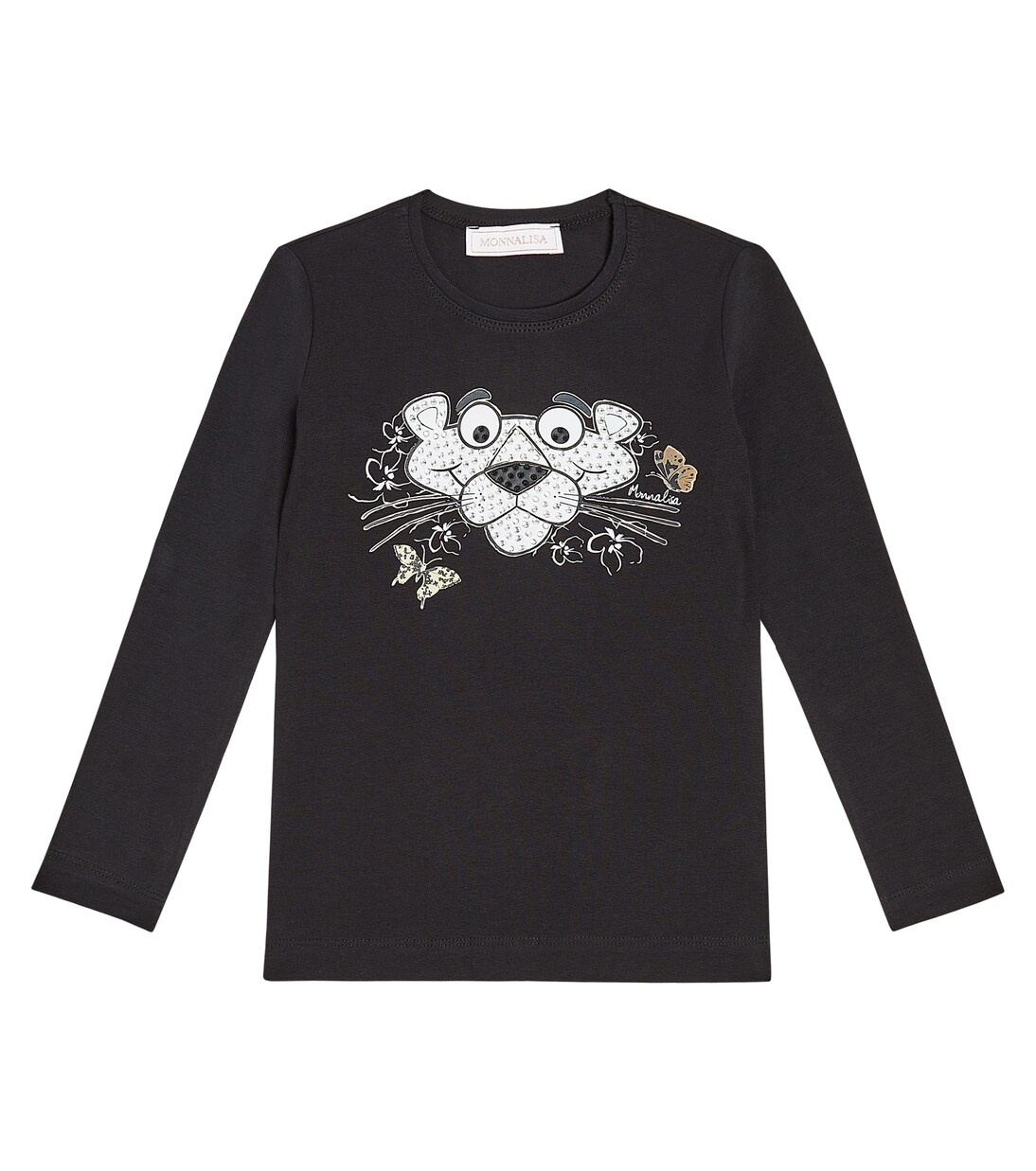 x Pink Panther cotton-blend T-shirt | Monnalisa