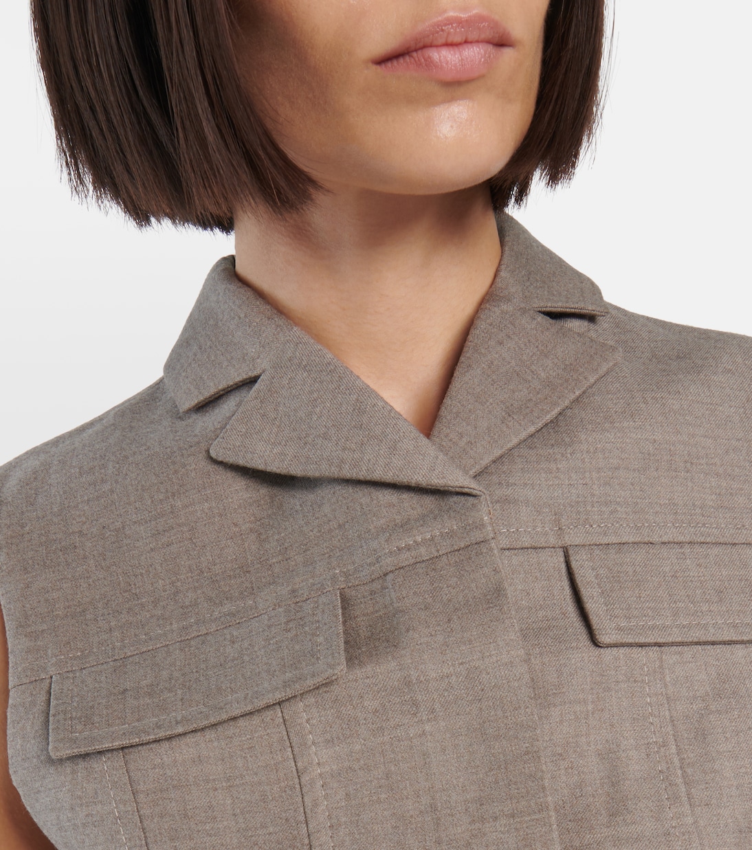 Mia wool crop top | Aya Muse