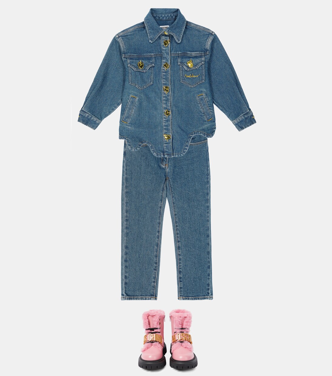 Denim jacket | Moschino Kids