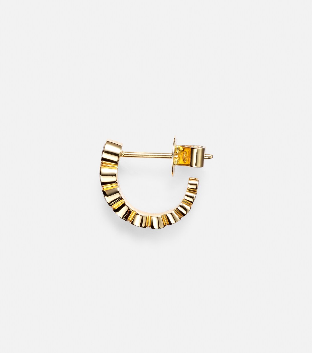 Boucle Ensemble Petite 18kt gold single earring with diamonds  | Sophie Bille Brahe