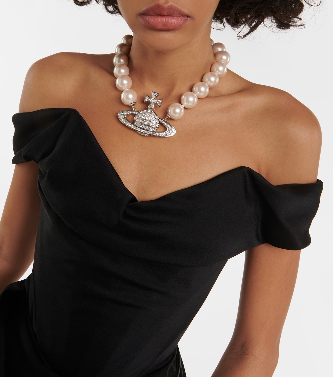 Off-Shoulder-Minikleid aus Crêpe | Vivienne Westwood