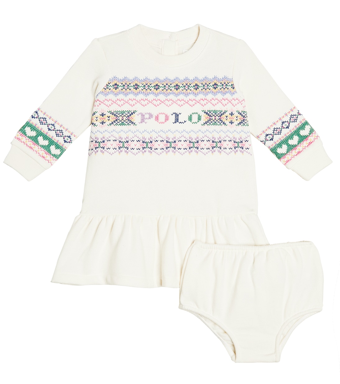 Baby - Abito e culottes in misto cotone | Polo Ralph Lauren Kids