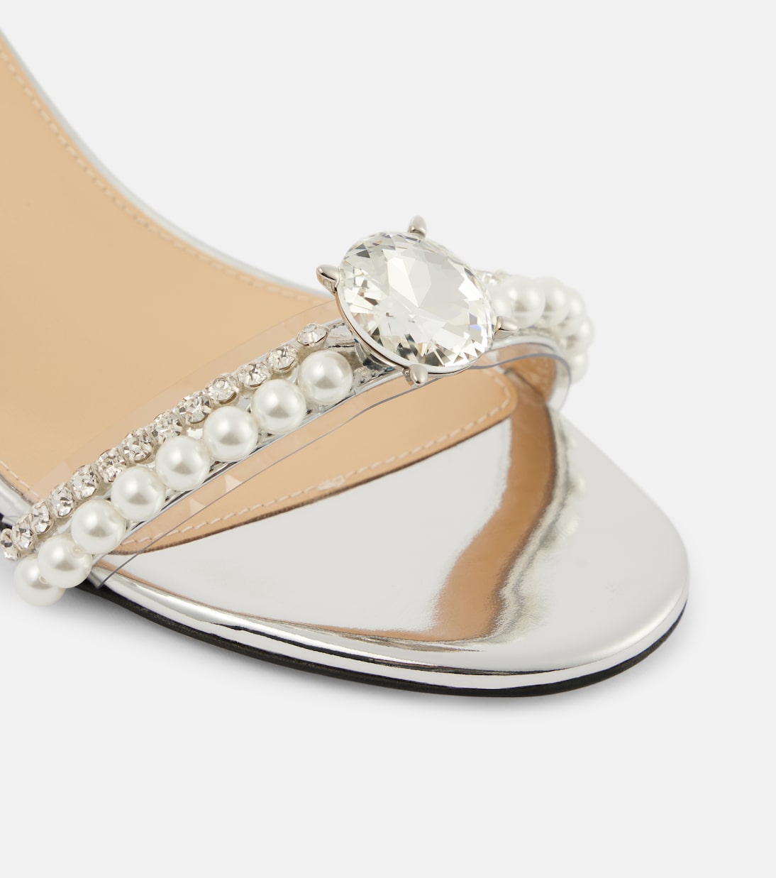 Verzierte Slingback-Sandalen Diamond Of Elizabeth 55  | Mach & Mach