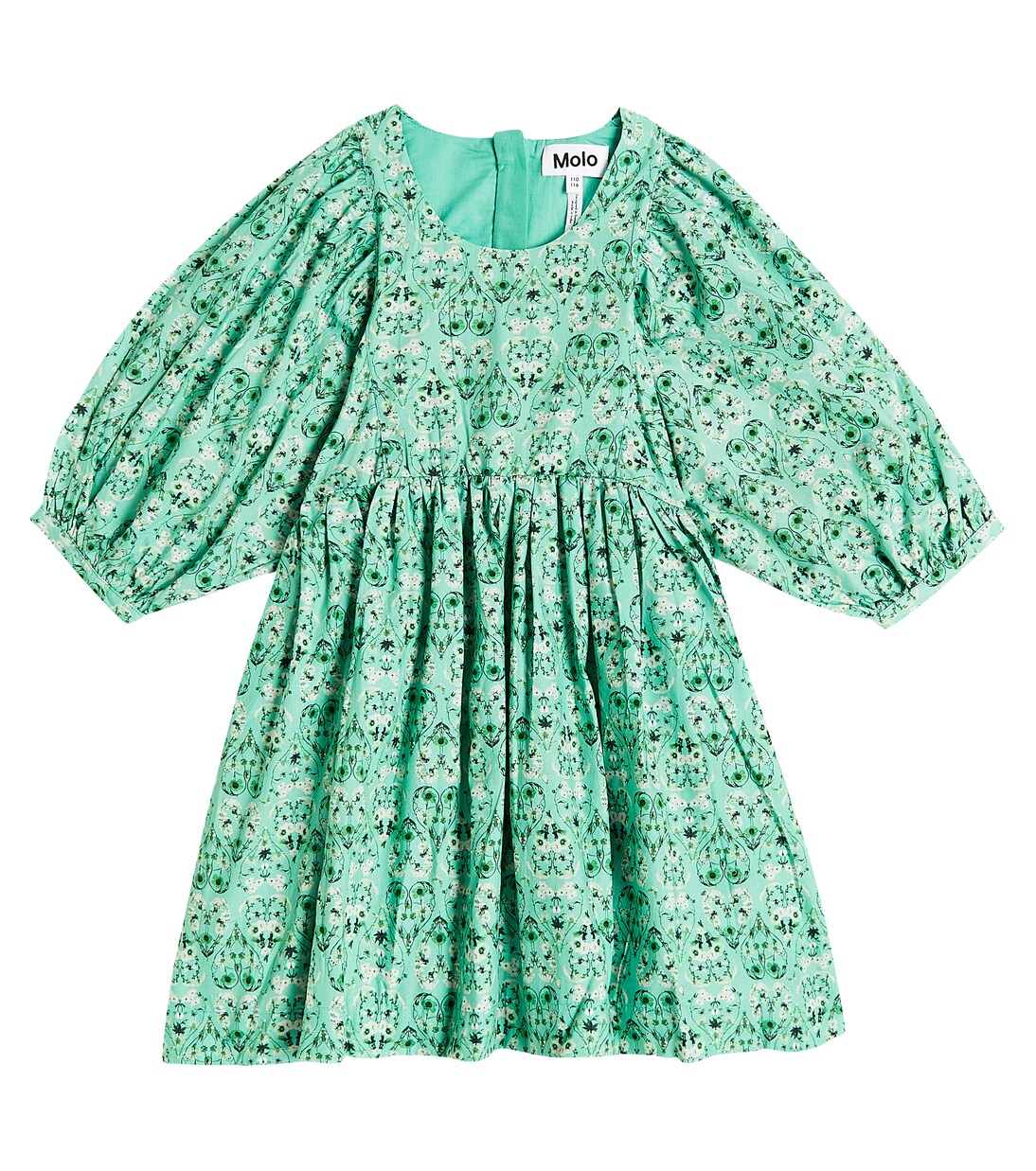 Caio printed cotton dress  | Molo