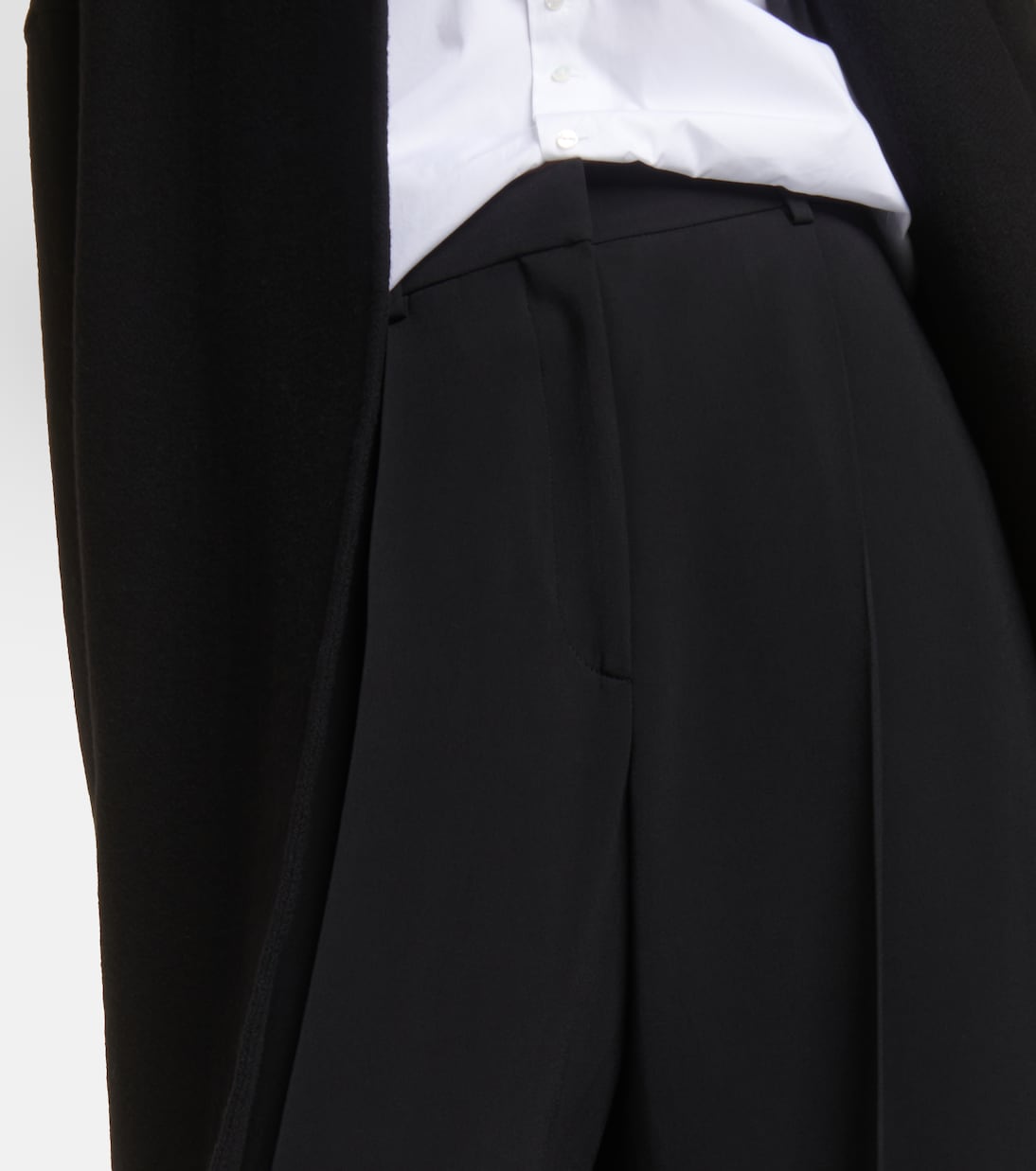 Weite High-Rise-Hose | The Row