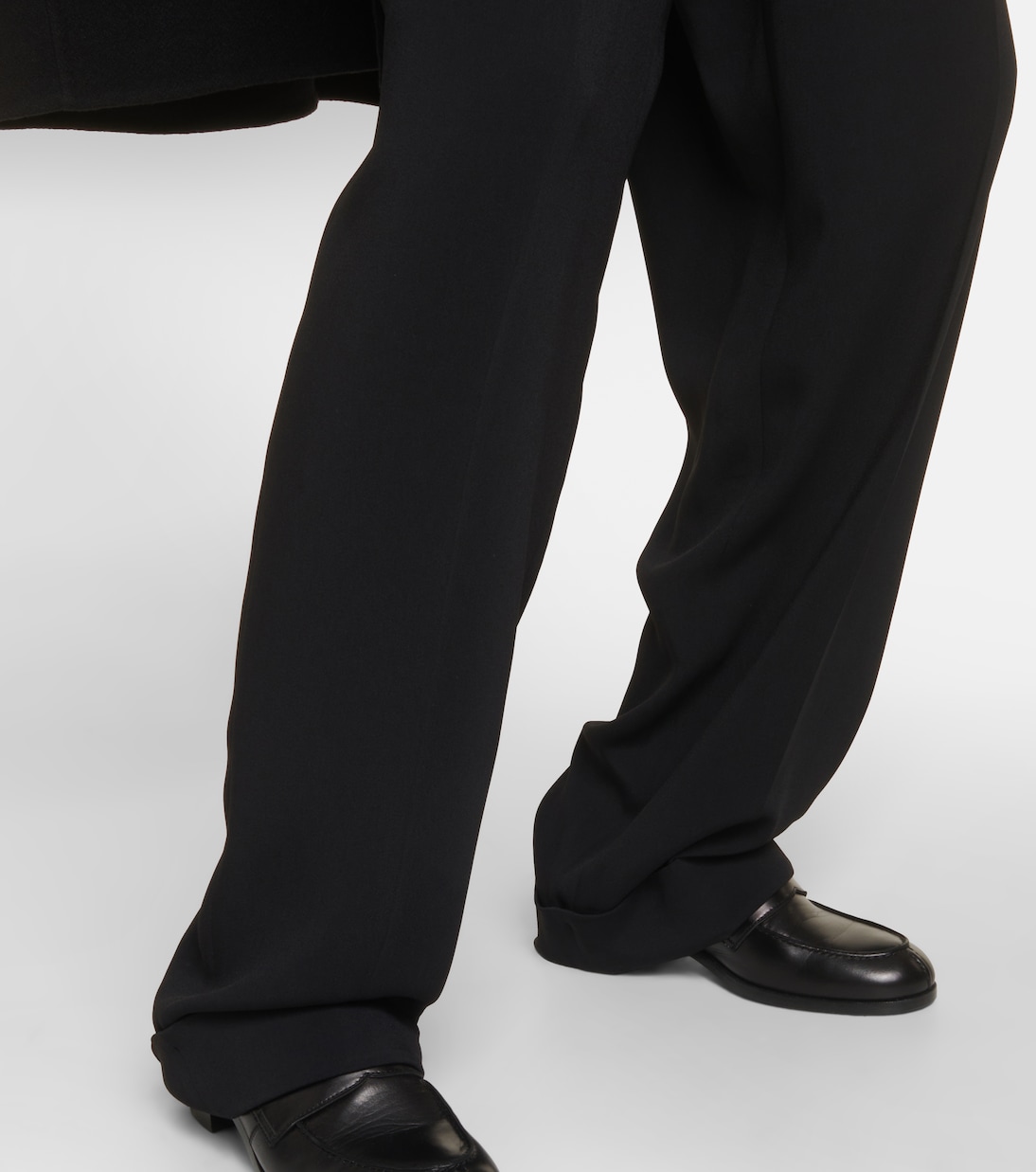 Weite High-Rise-Hose | The Row