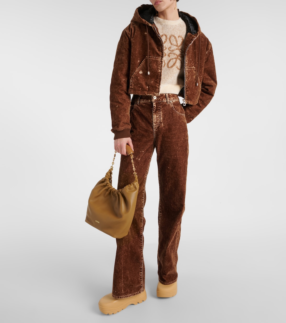 Borsa a spalla Squeeze Small in pelle | Loewe