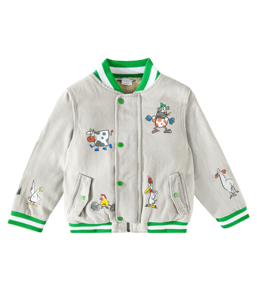 Veste imprimée en jean  | Stella McCartney Kids