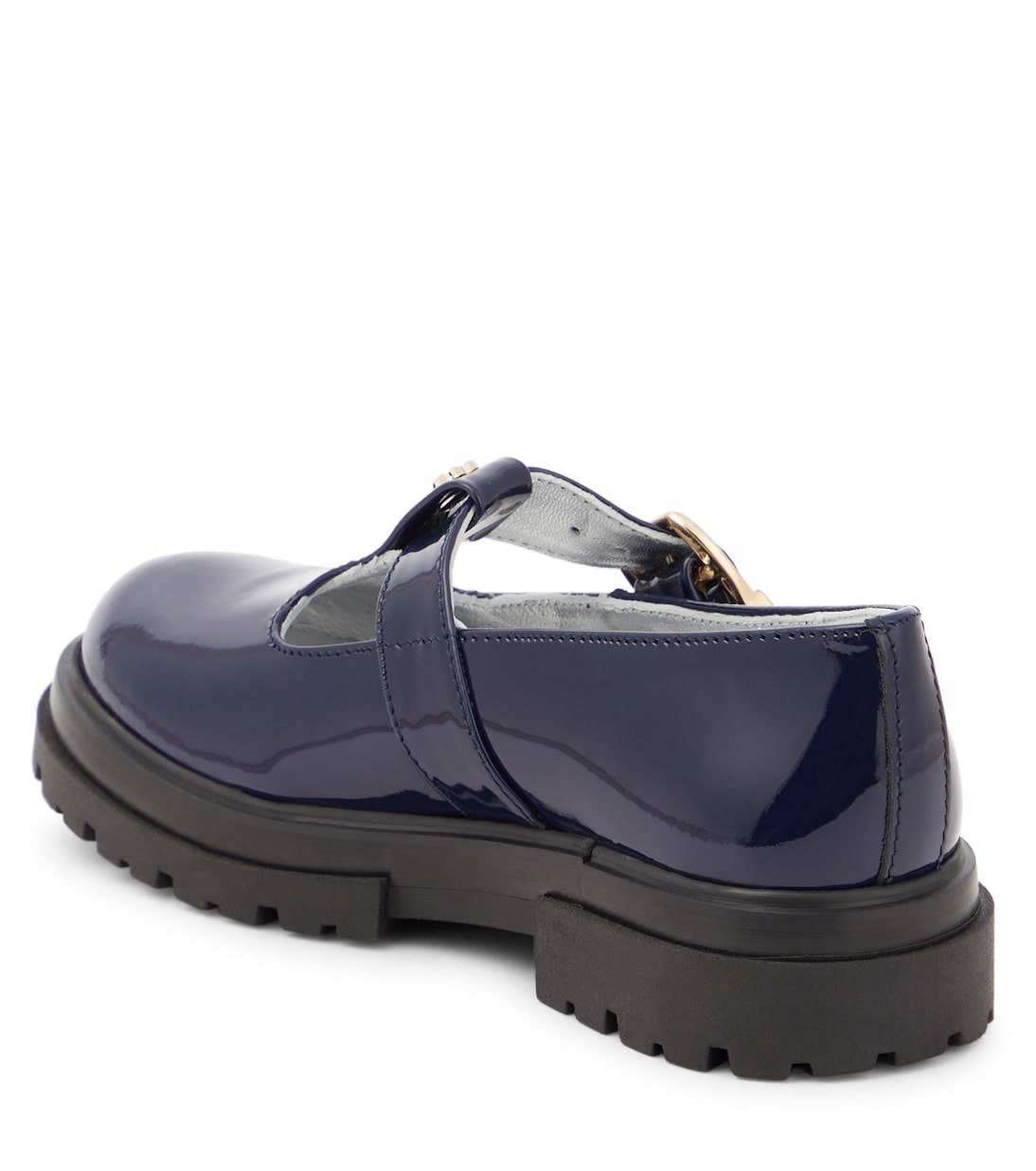 T-bar patent leather flats | Monnalisa