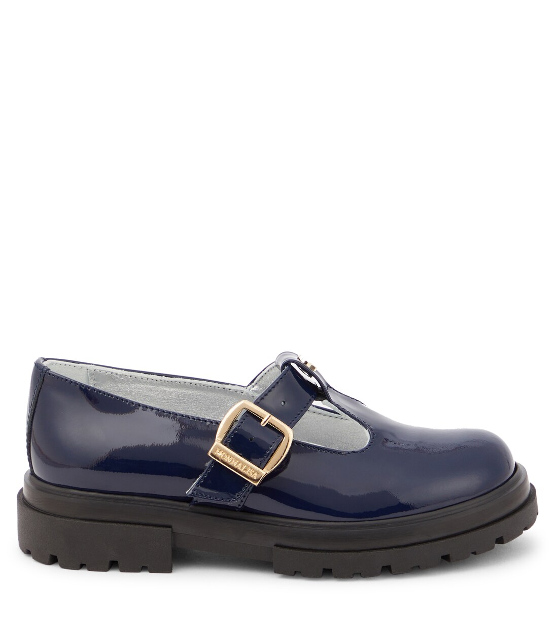 T-bar patent leather flats | Monnalisa